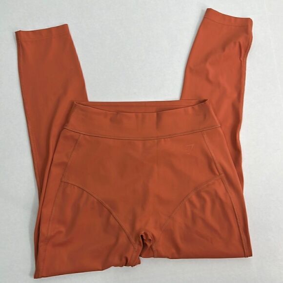 Gymshark Kathryn Kendra Pumpkin Athletic leggings size small. NWT - Picture 3 of 11